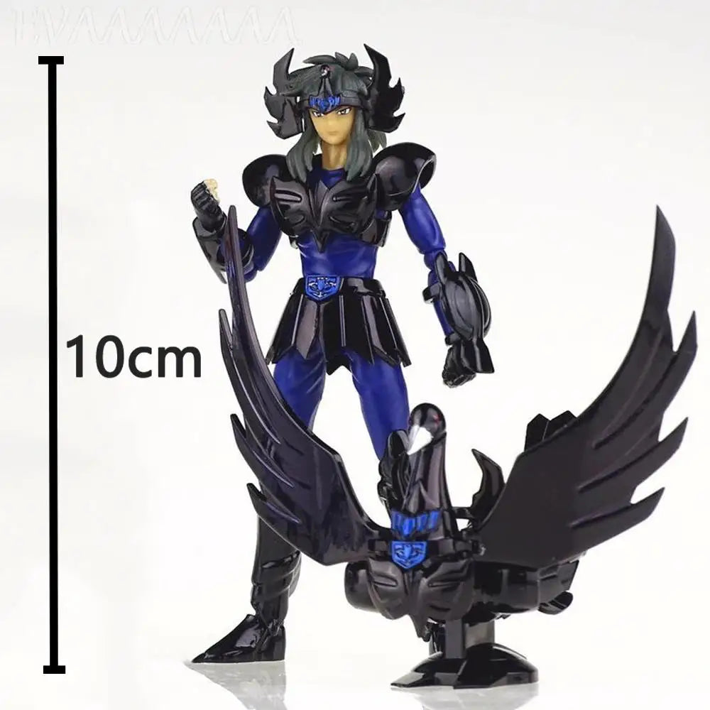 SG JModel Mini Saint Cloth Myth DDP EX Gold Saint Hyoga Cygnus With Object Bronze Saint Metal Armor Action Figure Toy D.D.P Size