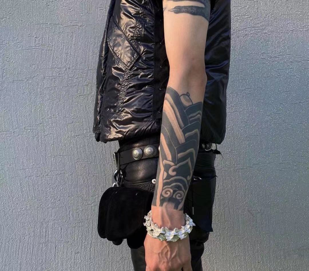 Soloist Cobra Snake Bone Bracelet Keel Style Classic Fashion Street Hip Hop Tide Brand Men's Jewelry Accessories