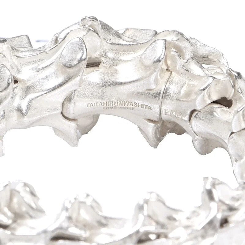 Soloist Cobra Snake Bone Bracelet Keel Style Classic Fashion Street Hip Hop Tide Brand Men's Jewelry Accessories