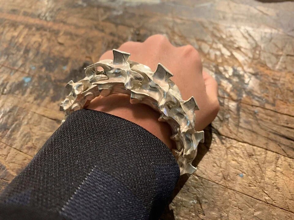 Soloist Cobra Snake Bone Bracelet Keel Style Classic Fashion Street Hip Hop Tide Brand Men's Jewelry Accessories