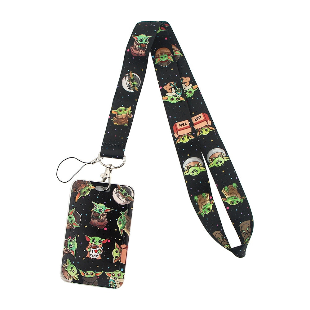 LT1104 Wholesale Mickey Lanyard for Key Neck Strap lanyard Card ID Badge Holder Key Chain Key Holder Key Rings Accessories Gifts