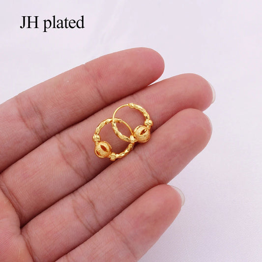 Earrings Gold Color small round earings Fashion jewelry for Woman gifts hoops pircing gold earrings piercings accesories
