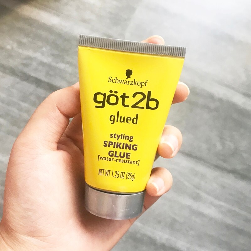got2b glued spray Glue lace wig Hair Gel got2b Glued Hair gel Invincible Styling edge control hair spray wig accessories