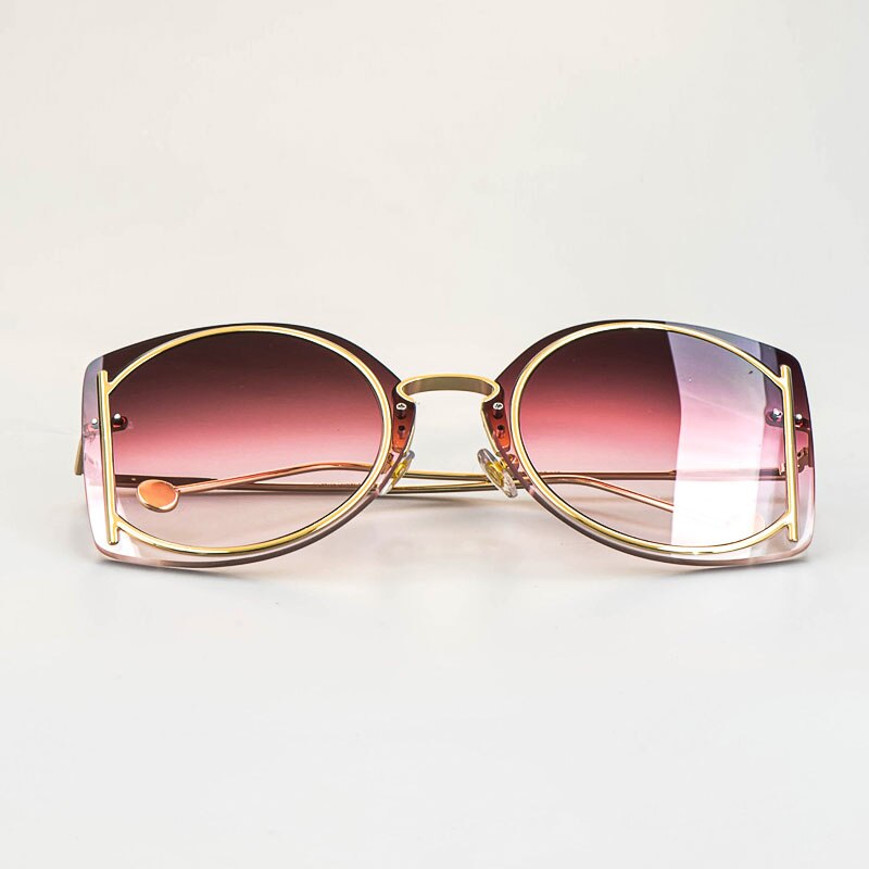 47048 Women Luxury Brand Sunglasses Fashion Shades Uv400 Vintage Glasses