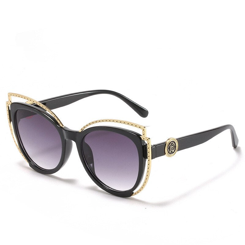 Cat Eye Sunglasses For Women Men Brand Design Classic Retro Outdoor Driving Sun Glasses Fashion Luxury Male Ladies Eyewear 2022