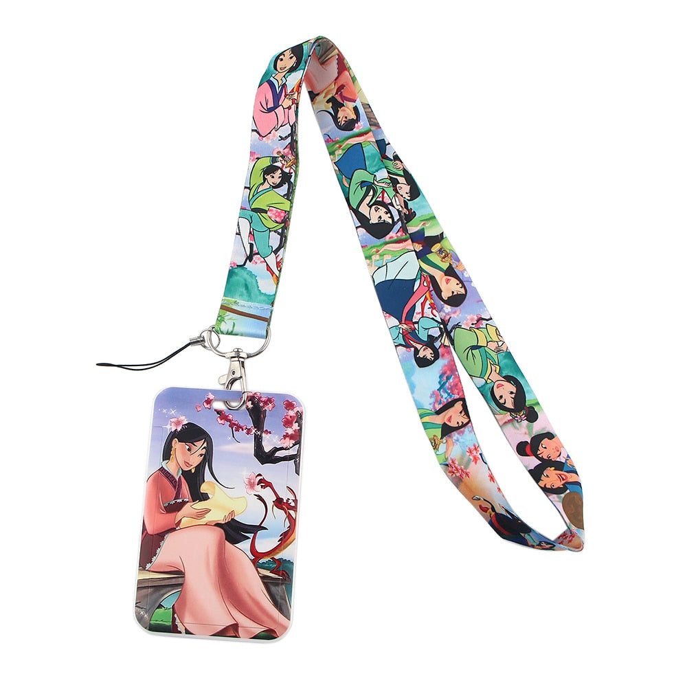 LT1104 Wholesale Mickey Lanyard for Key Neck Strap lanyard Card ID Badge Holder Key Chain Key Holder Key Rings Accessories Gifts