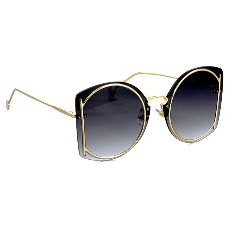 47048 Women Luxury Brand Sunglasses Fashion Shades Uv400 Vintage Glasses