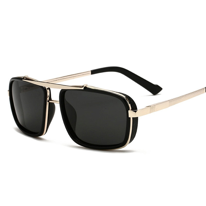 JackJad Classic Vintage Polarized 4413 Style Sunglasses Men Driving Square Pilot Brand Design Sun Glasses UV400 Oculos De Sol