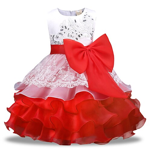 Formal Dress Ball Gown Elegant Dresses for Summer Girls 2022 Princess Party Dress Baby Kids Clothes Christmas Blue Child Gift
