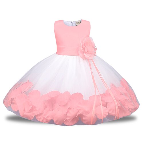 1 Year Birthday Baby Girl Party Dress Baptism Infant Christening Gown Newborn Toddlers Bebes Kids Clothes 6 9 12 18 Months Cute