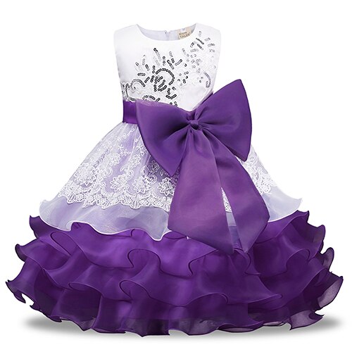 Formal Dress Ball Gown Elegant Dresses for Summer Girls 2022 Princess Party Dress Baby Kids Clothes Christmas Blue Child Gift