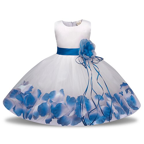 1 Year Birthday Baby Girl Party Dress Baptism Infant Christening Gown Newborn Toddlers Bebes Kids Clothes 6 9 12 18 Months Cute