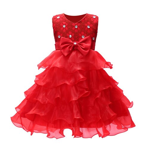 Formal Dress Ball Gown Elegant Dresses for Summer Girls 2022 Princess Party Dress Baby Kids Clothes Christmas Blue Child Gift
