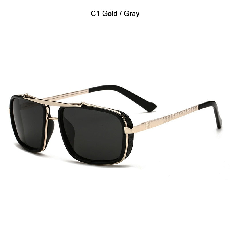 JackJad Classic Vintage Polarized 4413 Style Sunglasses Men Driving Square Pilot Brand Design Sun Glasses UV400 Oculos De Sol