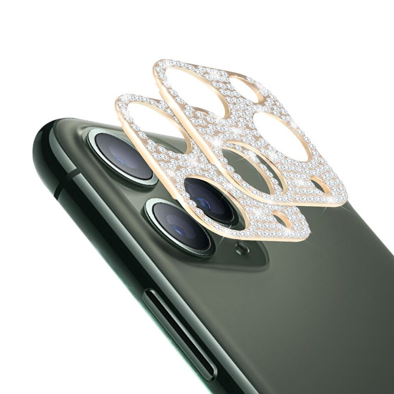 Camera Lens Protector For iPhone 14 13 12 11 Pro Max Hollow Glitter Rhinestones Camera Protector For iphone 13 14 12 13 11Mini