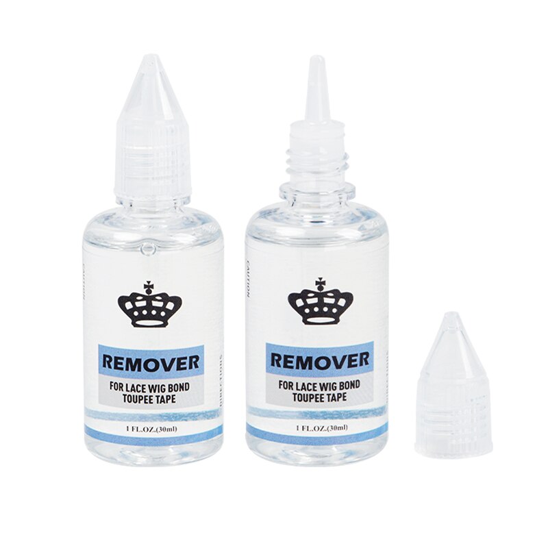 lace front wig glue remover 30ml transparent glue remover For Lace Bond Toupee Skin Weft Tape Invisible Adhesive Hair Extension