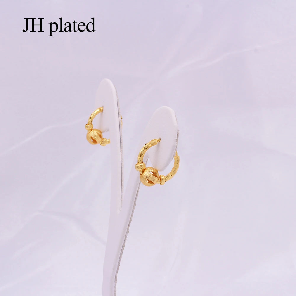 Earrings Gold Color small round earings Fashion jewelry for Woman gifts hoops pircing gold earrings piercings accesories
