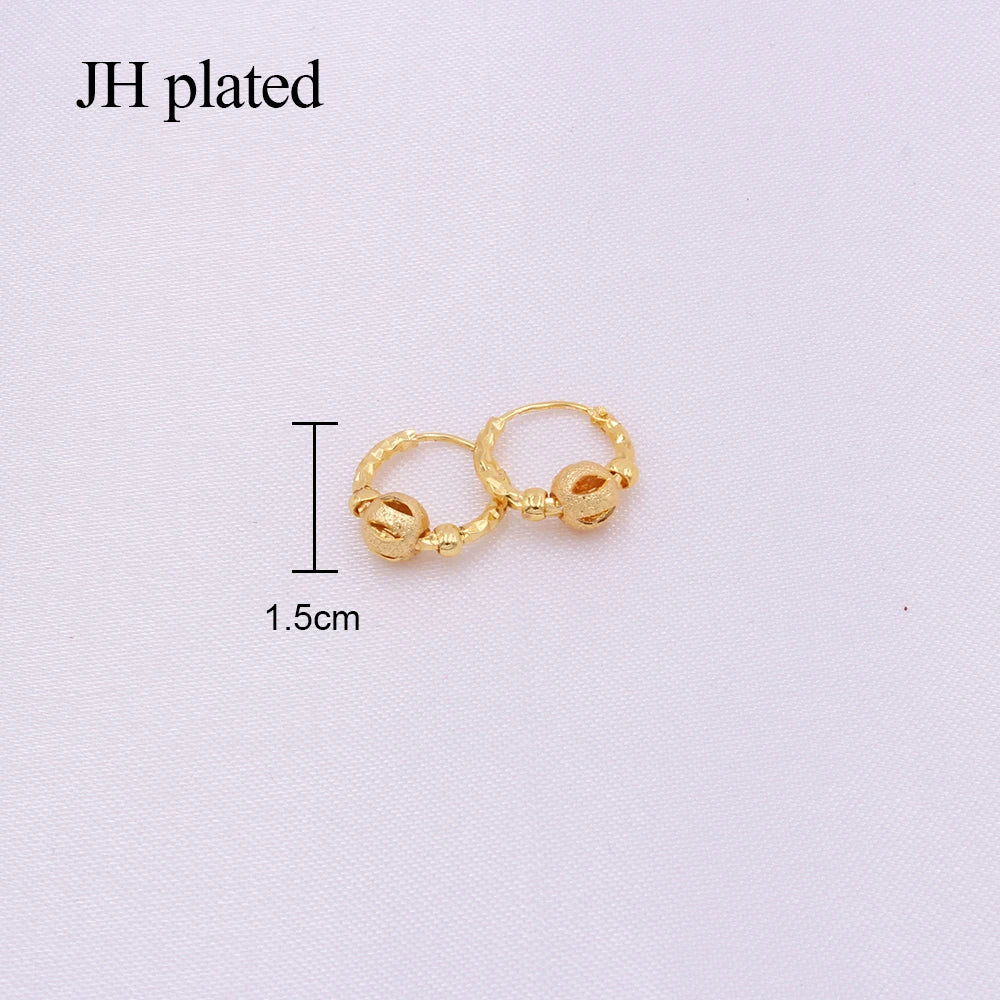 Earrings Gold Color small round earings Fashion jewelry for Woman gifts hoops pircing gold earrings piercings accesories