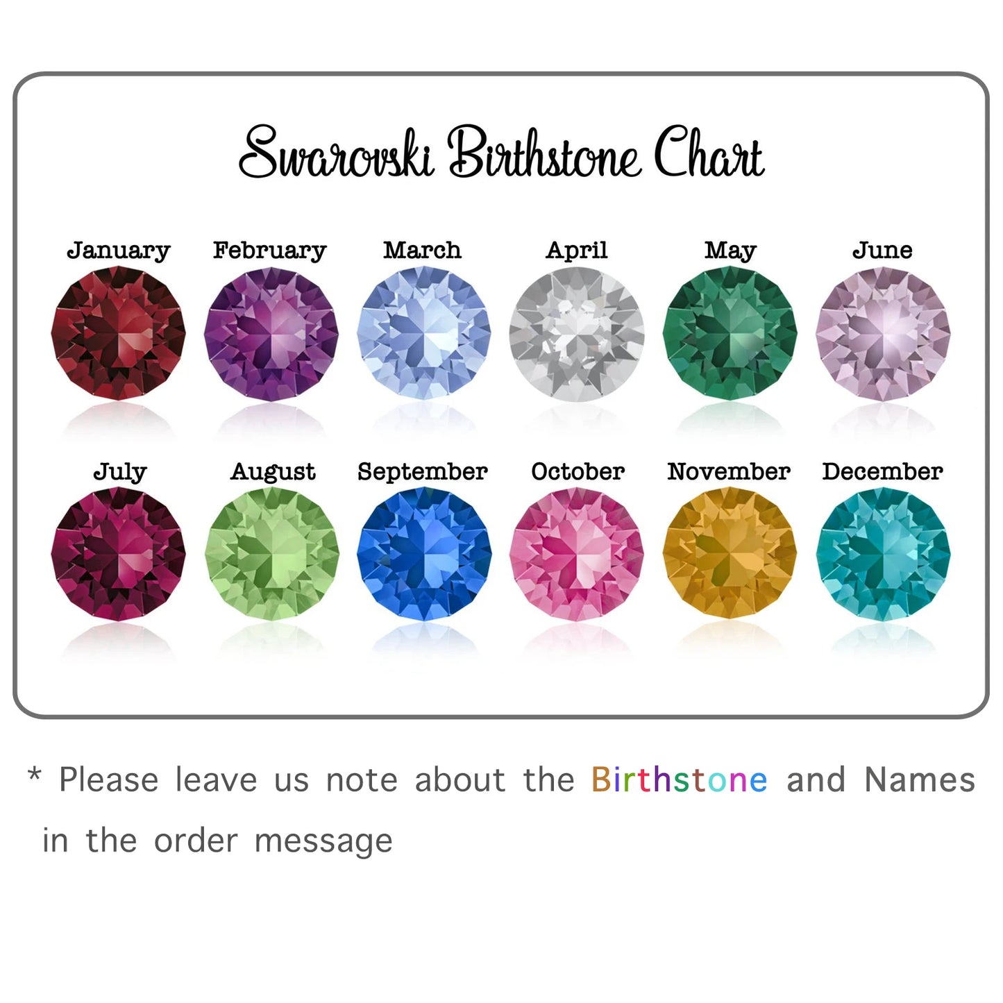 Personalized Family Names Pendant Necklace Stainless Steel Engraved Beads Charms for Mothers Day Birthstone Woman Jewelry Gift