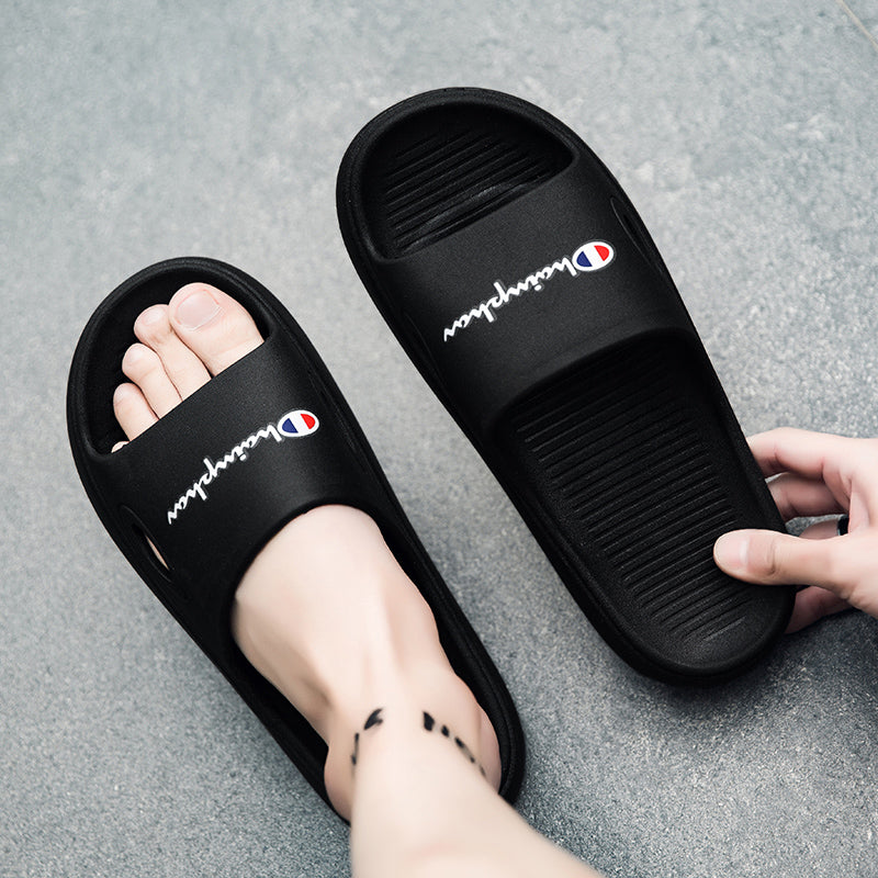 Summer Youth Soft Bottom Non Slip Bath Slippers