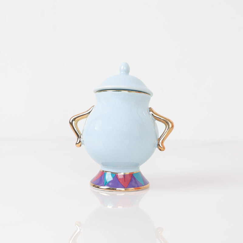In Stock Beauty And The Beast Teapot Gold-Plated Teapot Japanese Tea Pot Wife Archie Cup Ceramic Cup Mug Sucrier