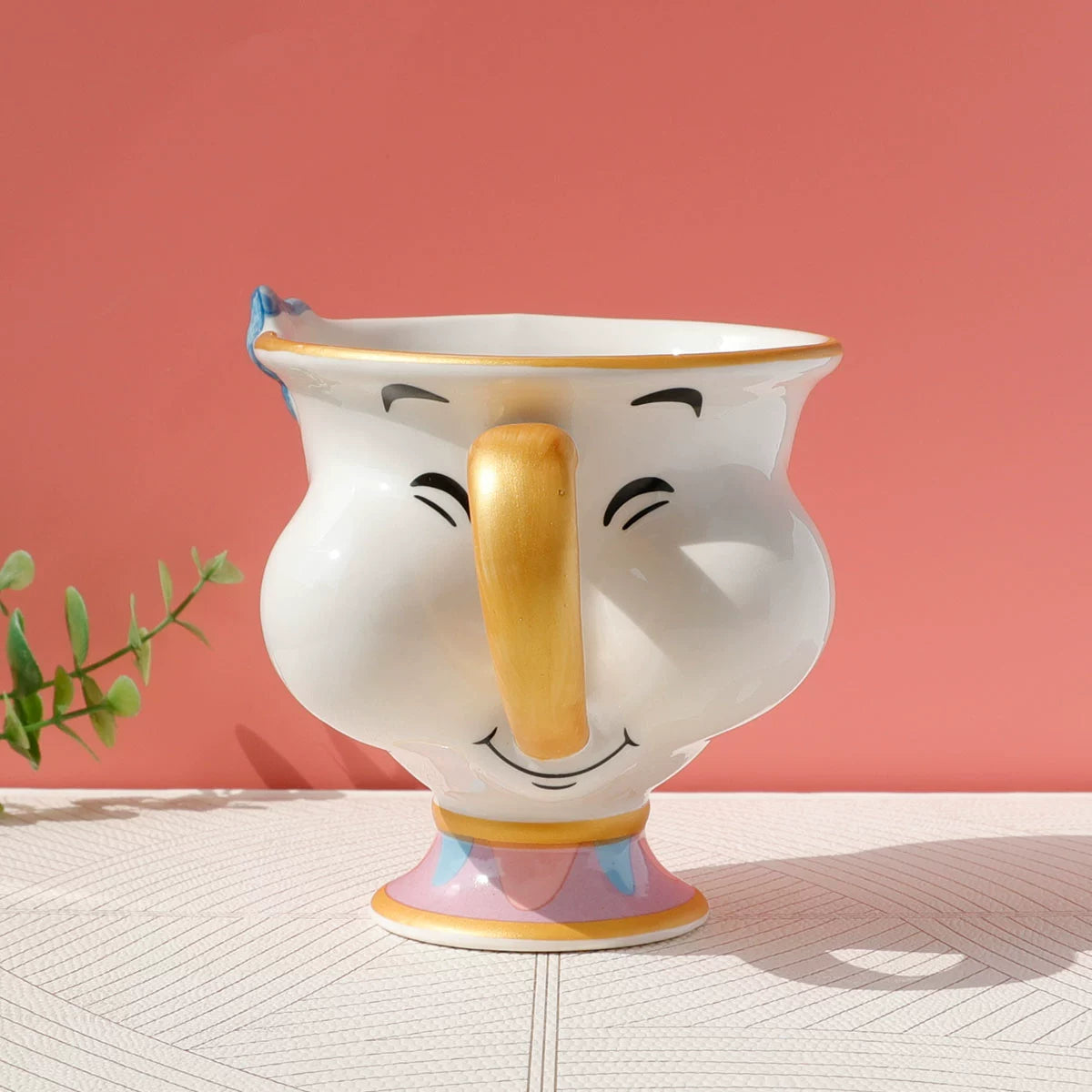 In Stock Gold-Plated Japanese Version Ceramic Cup Sucrier Teapot