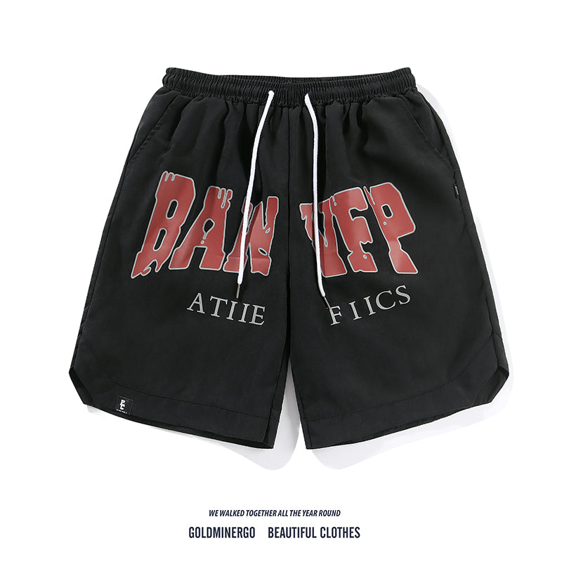 Hip Hop American Street Handsome Half Length Casual Shorts