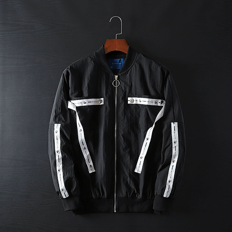 Spring and Autumn Original Label Cutting Trend Casual Sports Jacket