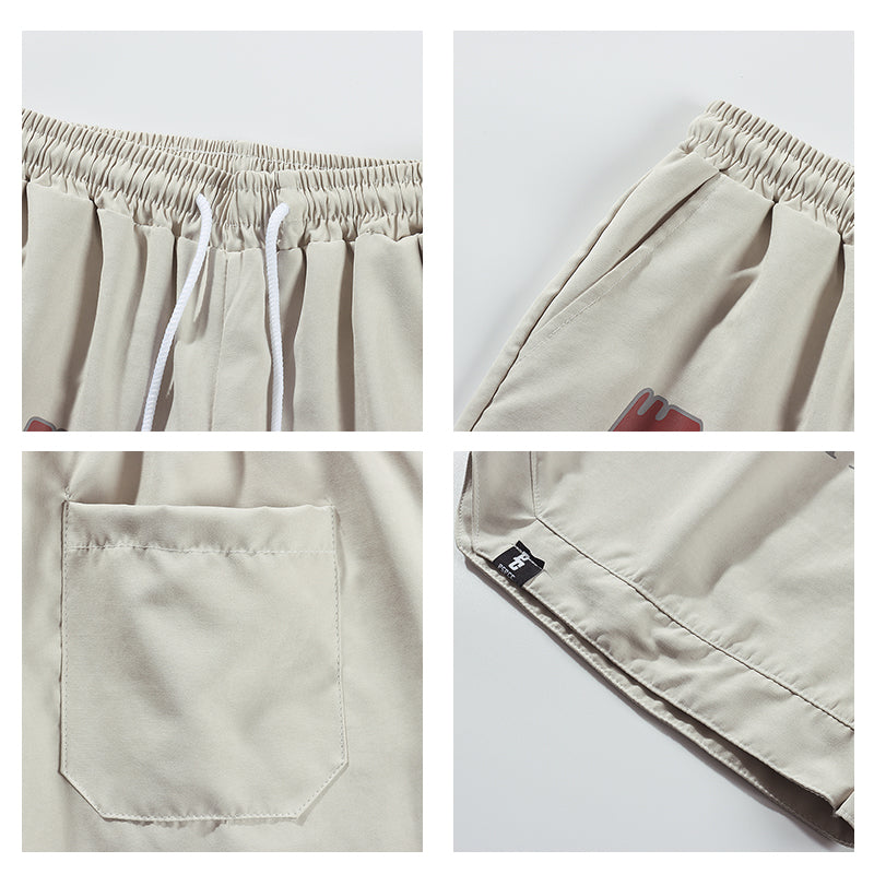 Hip Hop American Street Handsome Half Length Casual Shorts