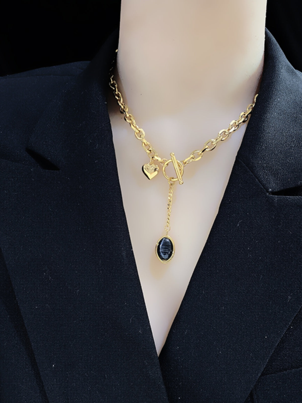Simple Graceful Bath Titanium Steel Accessible Luxury Ins Women Necklace