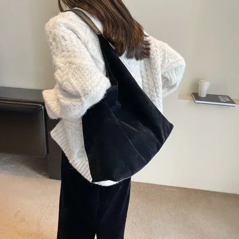 Large Capacity 2024 Hot Selling Spring Women's Shoulder Bags Fashionable Simple Handbag High Quality Tote Bag Bolsas Femininas