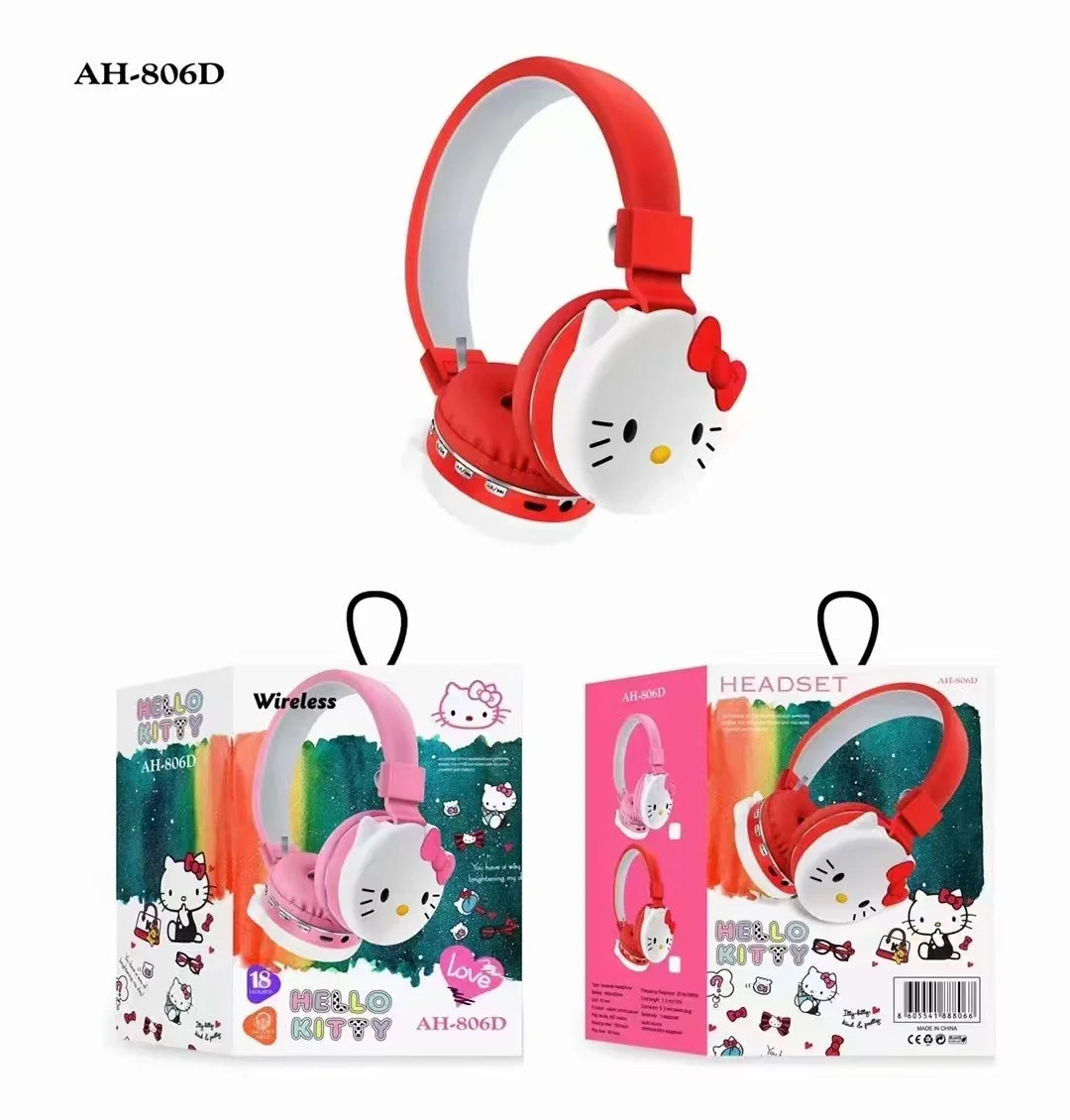 Disney Minnie Mickey Bluetooth Headphones HIFI Sound Foldable Wireless Earphones Headsets Anime Cartoon Fashion Hottie Y2k Gifts
