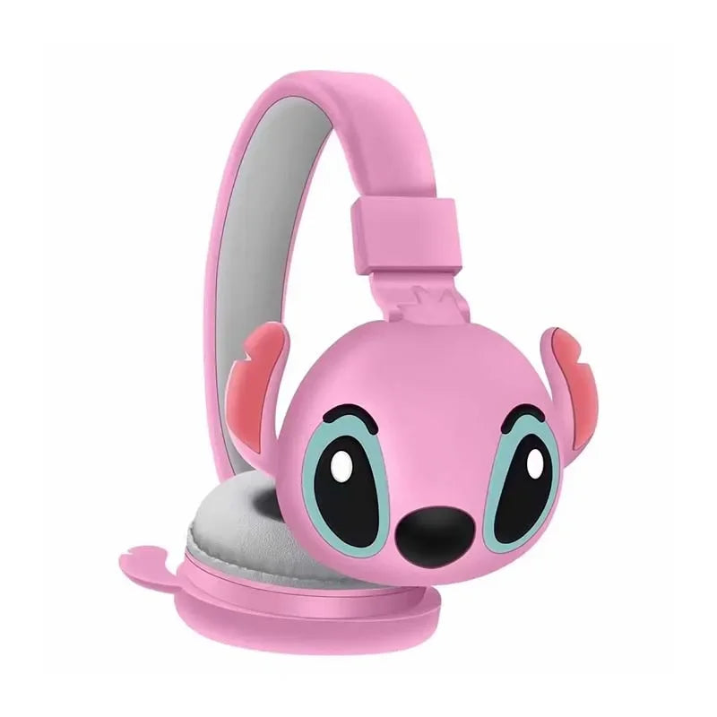 Disney Minnie Mickey Bluetooth Headphones HIFI Sound Foldable Wireless Earphones Headsets Anime Cartoon Fashion Hottie Y2k Gifts