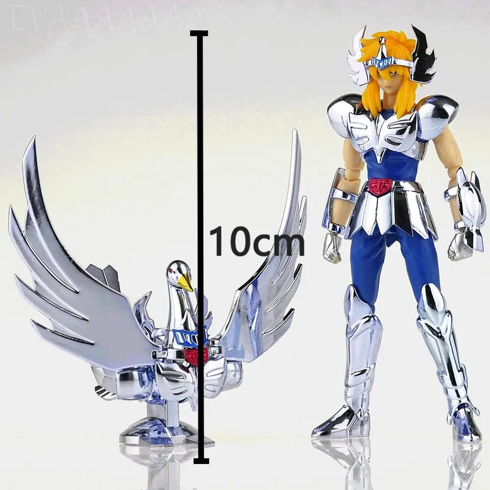SG JModel Mini Saint Cloth Myth DDP EX Gold Saint Hyoga Cygnus With Object Bronze Saint Metal Armor Action Figure Toy D.D.P Size