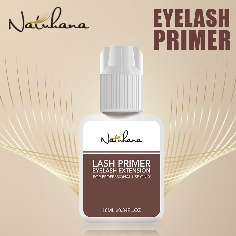 NATUHANA  Eyelash Extensions Glue Primer for Lash Application From South Korea 10ml Fixing Agent Lashes Glue Makeup Tools
