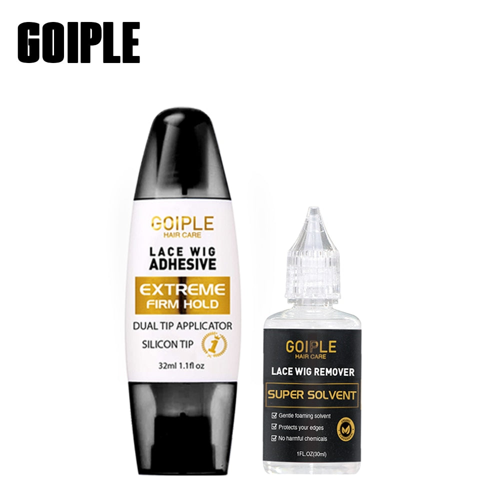 Lace Tint Mousse Color Dye Spray for Wig Front Toupee Waterproof Invisible Bond Adhesive Glue Edge Control Slick Hair Wax Stick