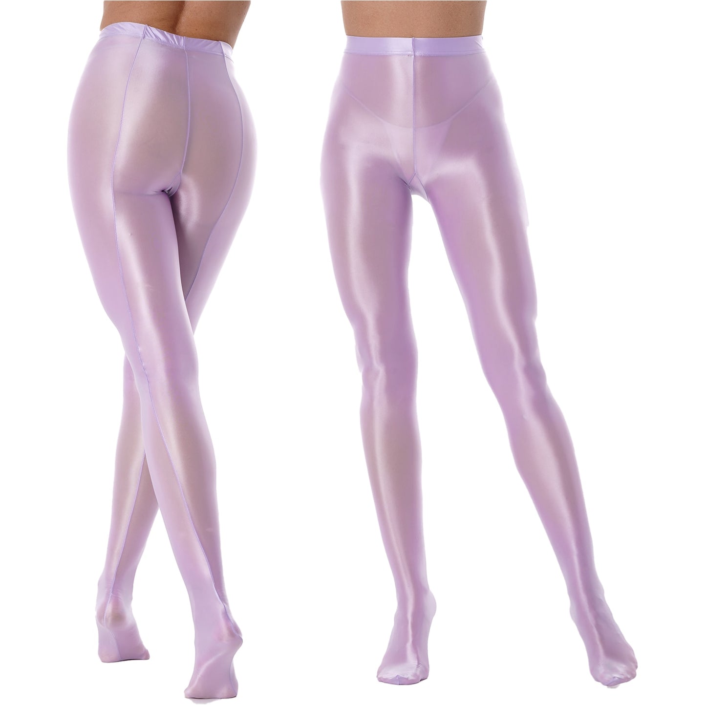 Women Glossy Pantyhose Ballet Dance Gym Fitness Workout Yoga Leggings Pants Oil Bright Tights Dance Bottoms Trousers