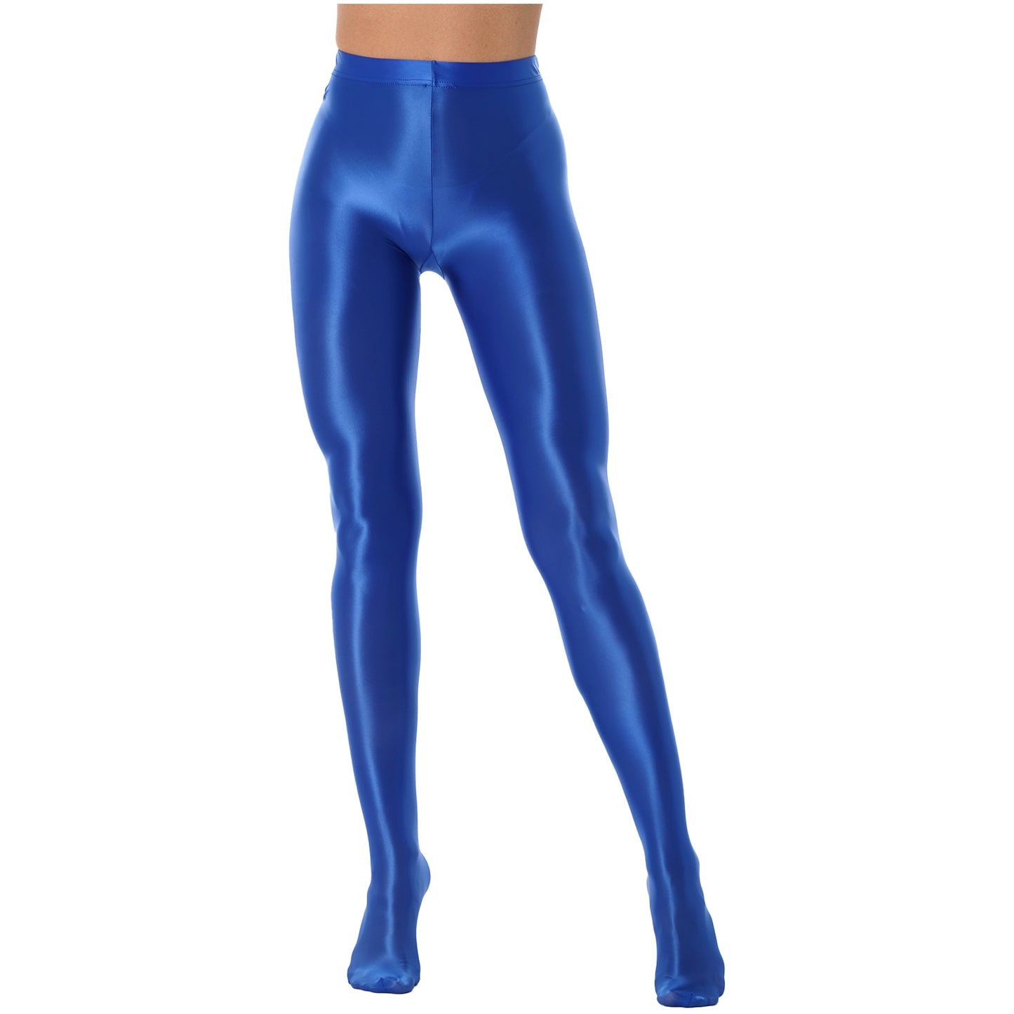 Women Glossy Pantyhose Ballet Dance Gym Fitness Workout Yoga Leggings Pants Oil Bright Tights Dance Bottoms Trousers
