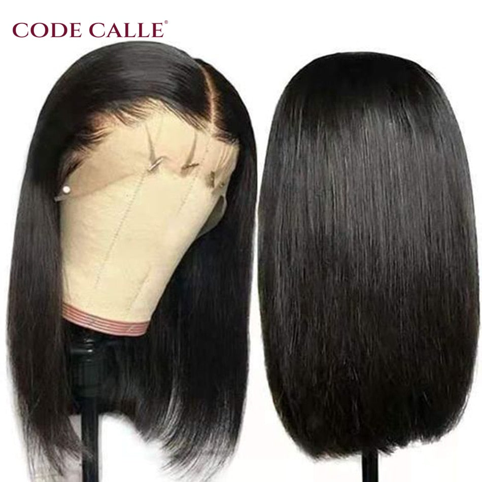 Highlight Wig Human Hair Bob Wig Straight Lace Front Wig Human Hair Brazilian Short Bob Human Hair Wigs On Sale Clearance