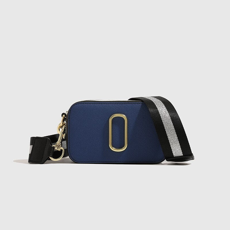 Fashion Design Camera Bags For Women Casual Solid Black White Lady Street Party Crossbody Bags Good Large Storage Zippy Pockets