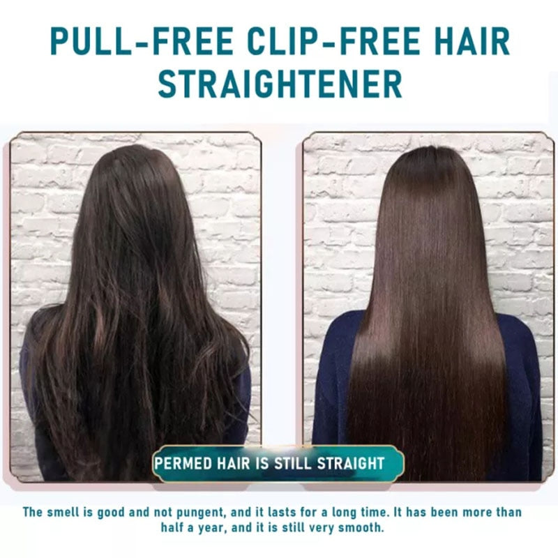150ml Hair Straightener Cream Keratin Comb Type Hair Straightening Treatment for Frizzy and Dry Solution Permanent Hair Care