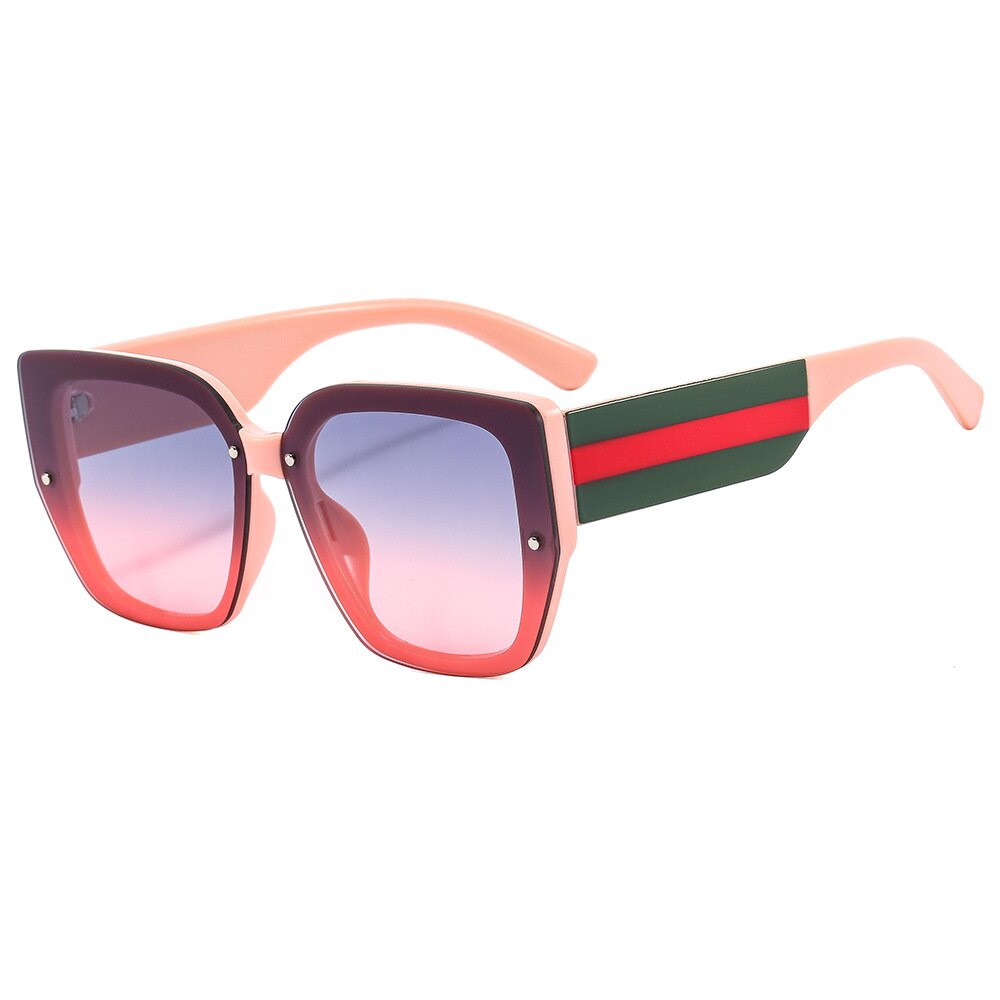 2023 New Cat Eye Sunglasses Women Luxury Brand Designer Red Green Sun Glasses Vintage Eyewear Male UV400 Oculos De Sol