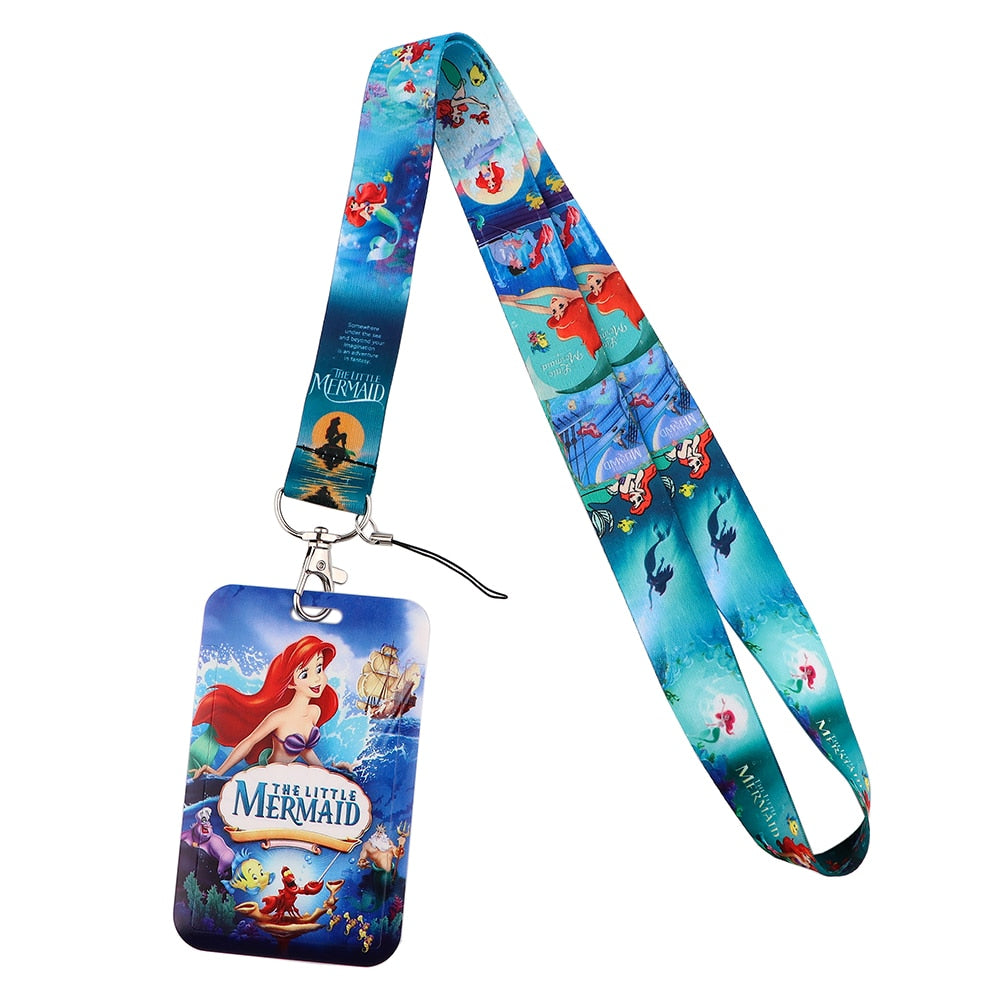 LT1104 Wholesale Mickey Lanyard for Key Neck Strap lanyard Card ID Badge Holder Key Chain Key Holder Key Rings Accessories Gifts