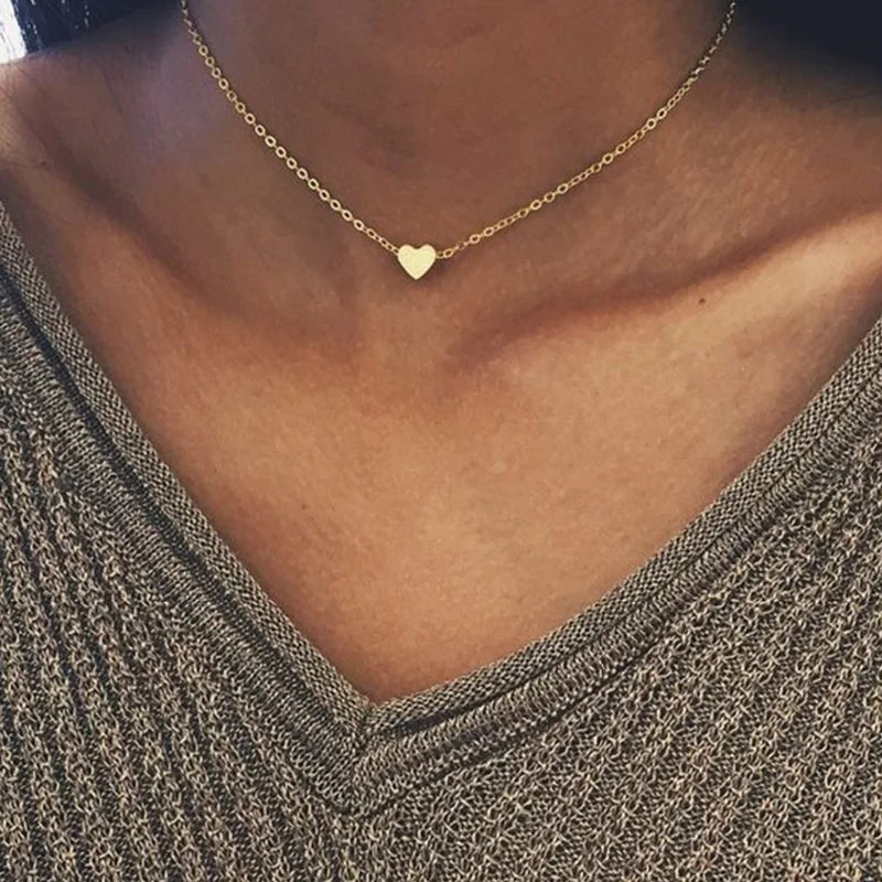 Tassel Necklace for Women Golden Silver Color Triangle Pendant Sweater Long Necklace Gift for Friend Fashion Neck Jewelry