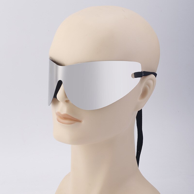 Oversized Punk Rimless Sunglasses Women Men Y2K Sports Sun Glass for Ladies 2022 Luxury Brand Designer Goggle Shades Eyewear