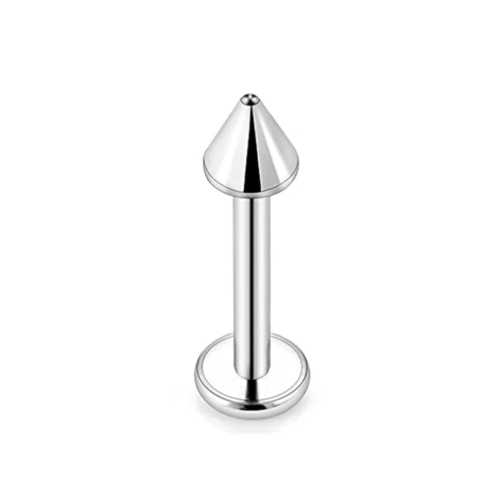 2PCS Surgical Steel Heart Ear Tragus Cartilage Piercing Mix Shape Labrets Lip Stud Ring Ball Lobe Earrings Body Piercing Jewelry