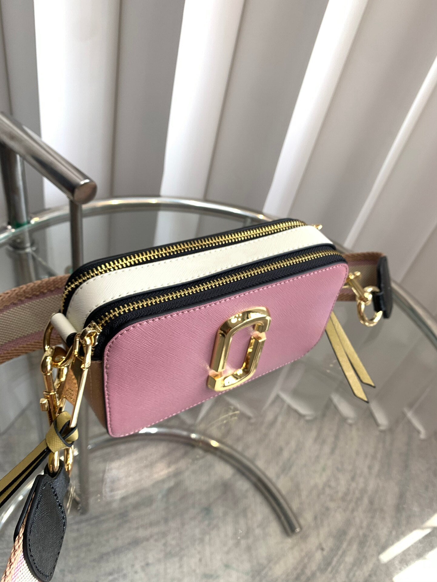 Ladies Brand snapshot camera Bag Women Zipper Shoulder Bag Simple Design Handbags  Shopping Pouch