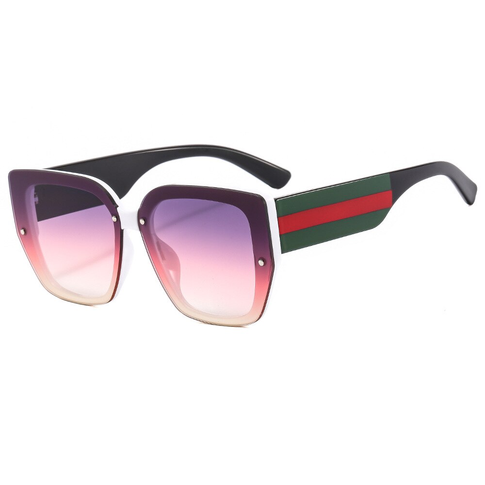 2023 New Cat Eye Sunglasses Women Luxury Brand Designer Red Green Sun Glasses Vintage Eyewear Male UV400 Oculos De Sol