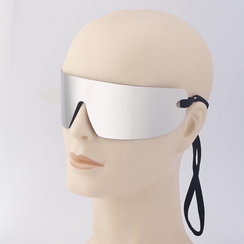 Oversized Punk Rimless Sunglasses Women Men Y2K Sports Sun Glass for Ladies 2022 Luxury Brand Designer Goggle Shades Eyewear