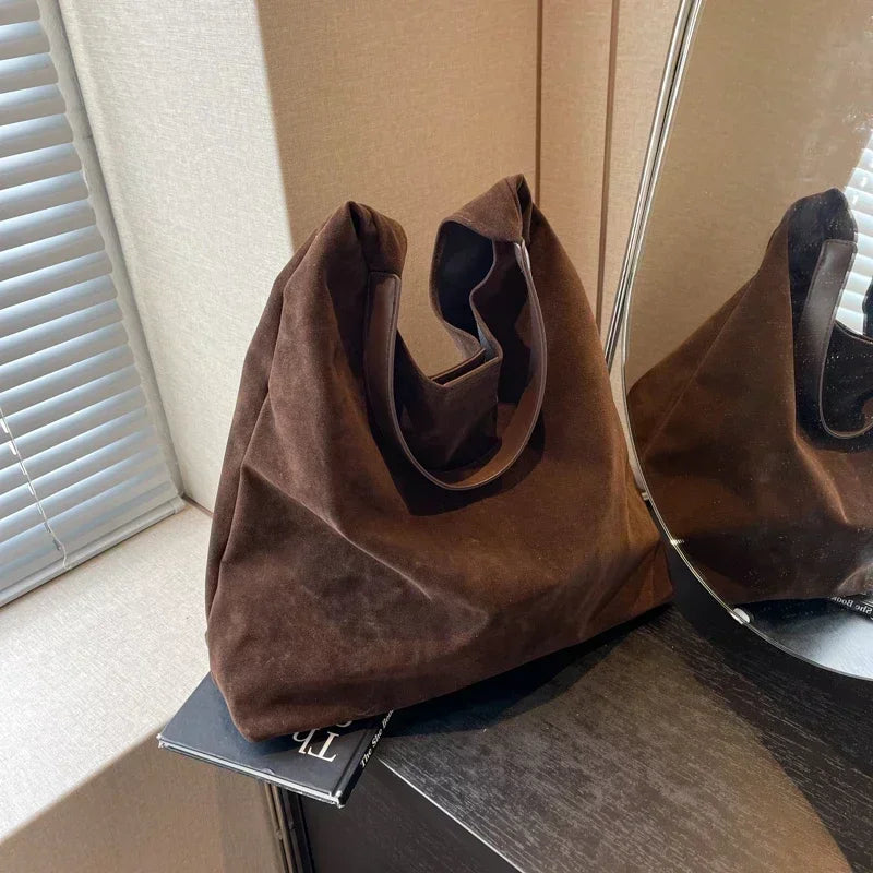 Large Capacity 2024 Hot Selling Spring Women's Shoulder Bags Fashionable Simple Handbag High Quality Tote Bag Bolsas Femininas